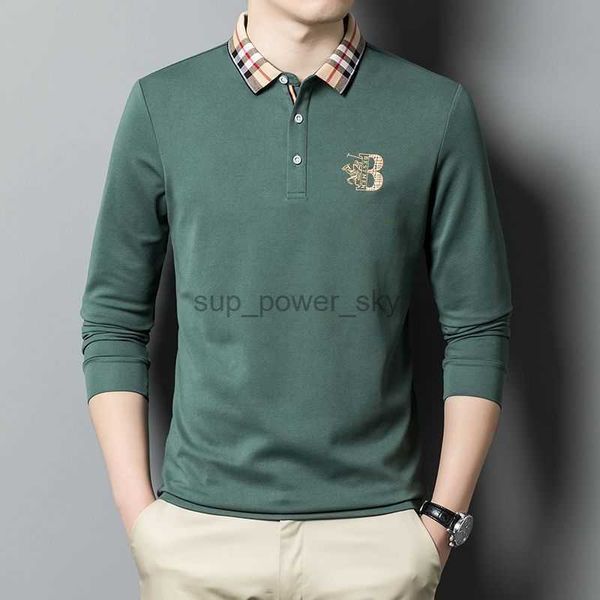 burbrerys designer mens t-shirts fashion brand new long sleeved t-shirt autumn middle-aged young business loose polo shirt, White;black
burbrerys designer mens t-shirts fashion brand new long sleeved t-shirt autumn middle-aged young business loose polo shirt, White;black