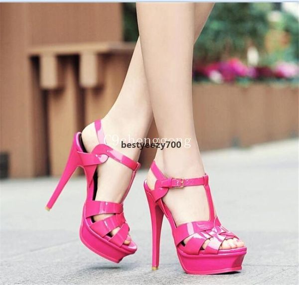 tribute patent/soft open toe leather platform sandals mujer women shoes t-strap high heels sandals lady shoes pumps yslity n, Black
tribute patent/soft open toe leather platform sandals mujer women shoes t-strap high heels sandals lady shoes pumps yslity n, Black