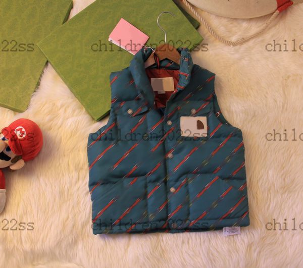 blue 2022fw designer kids vest down coats winter bbr custom occident down-jacket high end sleeveless jackets girls 90 white duck down size 9, Blue;gray
blue 2022fw designer kids vest down coats winter bbr custom occident down-jacket high end sleeveless jackets girls 90 white duck down size 9, Blue;gray