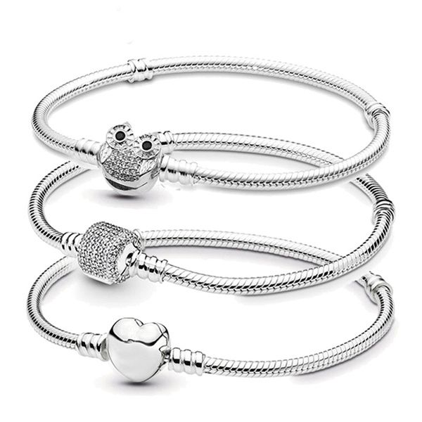 european and american fashion silver snake bone charm bracelets metal diy beads cute diamond setting owl basic bracelet ac347, Golden;silver
european and american fashion silver snake bone charm bracelets metal diy beads cute diamond setting owl basic bracelet ac347, Golden;silver