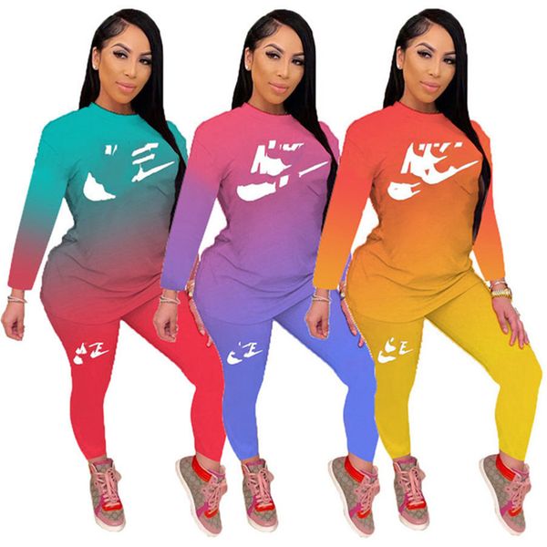 designer brand jogging suits women tracksuits gradient color two piece sets letter print sweatsuit long sleeve lady outfit femme clothes swe, Gray
designer brand jogging suits women tracksuits gradient color two piece sets letter print sweatsuit long sleeve lady outfit femme clothes swe, Gray