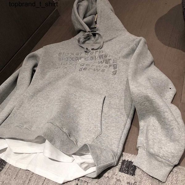 new men's hoodies designer sweatshirts alexanders winter style fake two pieces drilling hooded sweater wangs men's women's sa, Black
new men's hoodies designer sweatshirts alexanders winter style fake two pieces drilling hooded sweater wangs men's women's sa, Black
