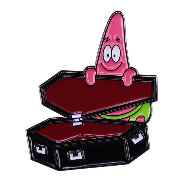 coffin cartoon anime enamel brooch pin jacket lapel metal pins brooches badges exquisite jewelry accessories, Blue
coffin cartoon anime enamel brooch pin jacket lapel metal pins brooches badges exquisite jewelry accessories, Blue