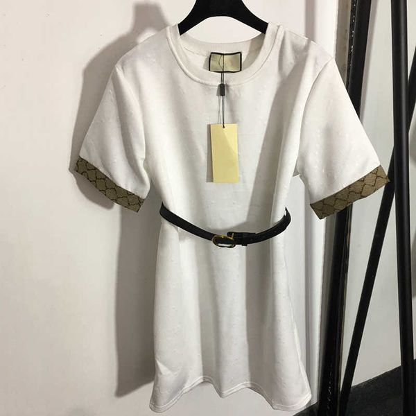 belt designer dresses white letter casual dress summer breathable lady skirts outdoor street style brand dresses, Black;gray
belt designer dresses white letter casual dress summer breathable lady skirts outdoor street style brand dresses, Black;gray