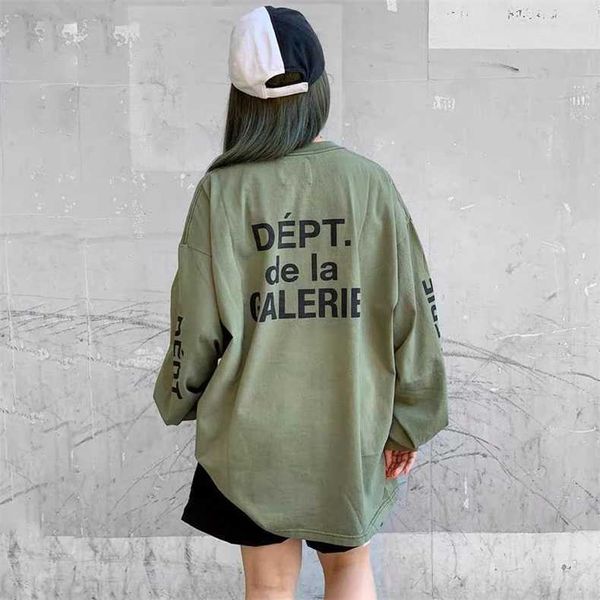 hip hop gallerydept designer hoodies brand american fashion classic letter slogan arm print round neck long sleeve t-shirt thin base, Black
hip hop gallerydept designer hoodies brand american fashion classic letter slogan arm print round neck long sleeve t-shirt thin base, Black