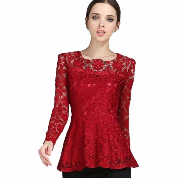 womens and blouses ruffles lace blouse shirts long-sleeved hollow blusa feminina plus size s-5xl women's & h9xr#, White
womens and blouses ruffles lace blouse shirts long-sleeved hollow blusa feminina plus size s-5xl women's & h9xr#, White