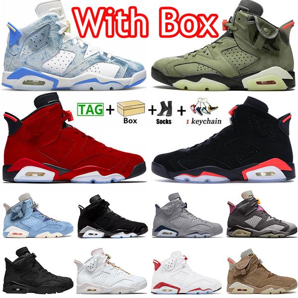 with box men women basketballs shoes jumpma 6 6s metallic silver toro big size us 13 travis scotts sports washed denim red oreo black infrar
with box men women basketballs shoes jumpma 6 6s metallic silver toro big size us 13 travis scotts sports washed denim red oreo black infrar