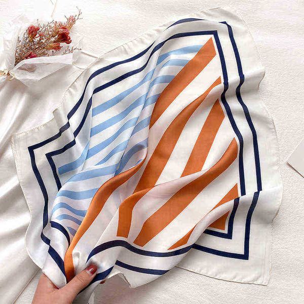 fashion handkerchief hijab scarves for women square headband silk feel bag scarf 70cm small scarves and wraps neck scarves female j220816, Blue;white
fashion handkerchief hijab scarves for women square headband silk feel bag scarf 70cm small scarves and wraps neck scarves female j220816, Blue;white