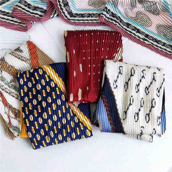 fashion handkerchief crinkle scarves for women small scarf wraps hair scarves female 7070cm square headband bandand head scarf j220816, Blue;white
fashion handkerchief crinkle scarves for women small scarf wraps hair scarves female 7070cm square headband bandand head scarf j220816, Blue;white