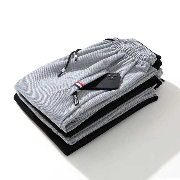 waffle casual men's spring and autumn new loose legged sports fashion trend youth guard, Black
waffle casual men's spring and autumn new loose legged sports fashion trend youth guard, Black