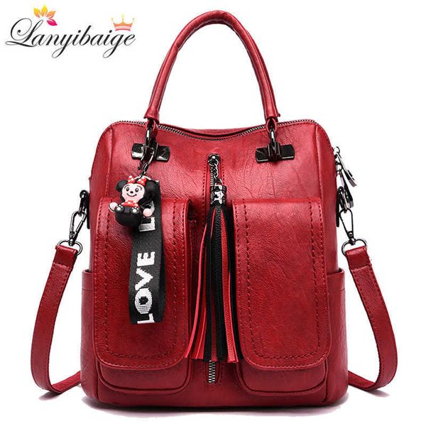 3-in-1 women backpacks vintage female shoulder soft leather backpack ladies travel back pack luxury bags for girls mochila
3-in-1 women backpacks vintage female shoulder soft leather backpack ladies travel back pack luxury bags for girls mochila