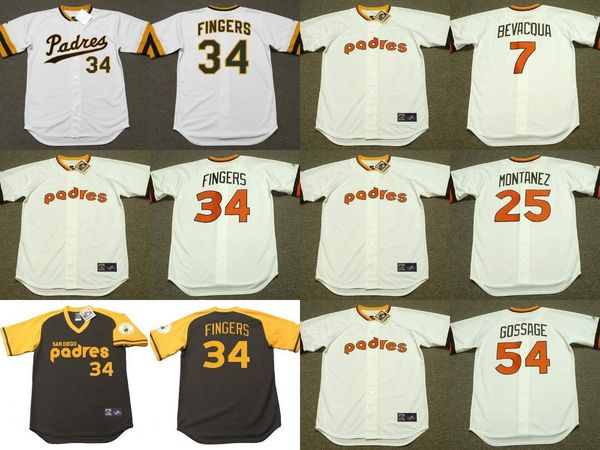 college wear san diego 6 steve garvey 9 graig nettles 11 tim flannery 43 dave dravecky 7 kurt bevacqua 34 rollie fingers gossage baseball je, Black
college wear san diego 6 steve garvey 9 graig nettles 11 tim flannery 43 dave dravecky 7 kurt bevacqua 34 rollie fingers gossage baseball je, Black