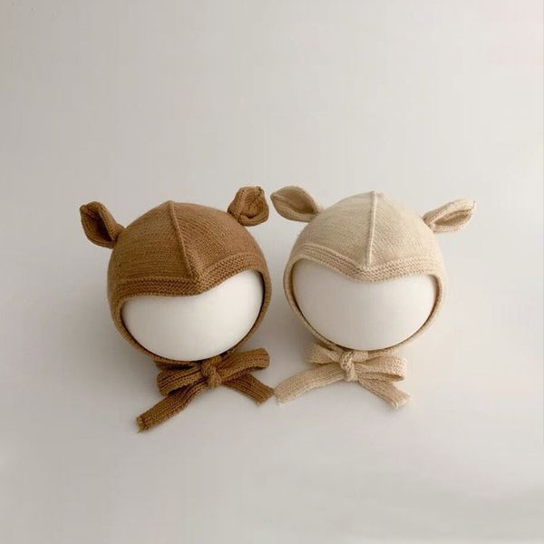 m531 autumn winter infant baby kids knitted hat cartoon cute ear lace up earmuff caps children skull beanies warm hats, Yellow
m531 autumn winter infant baby kids knitted hat cartoon cute ear lace up earmuff caps children skull beanies warm hats, Yellow