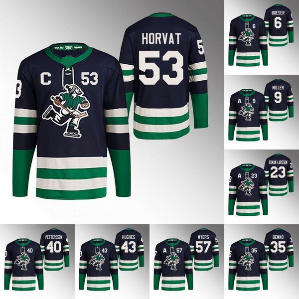 vancouver bo horvat canucks 2022 reverse retro jersey brock boeser j.t. miller oliver ekman-larsson elias pettersson quinn hughes tyler myer, Black;red
vancouver bo horvat canucks 2022 reverse retro jersey brock boeser j.t. miller oliver ekman-larsson elias pettersson quinn hughes tyler myer, Black;red