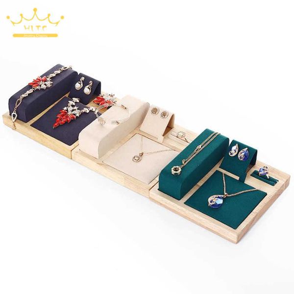 jewelry boxes bamboo and wood display tray set for earrings necklaces bracelets counters rack l221021, Black;white
jewelry boxes bamboo and wood display tray set for earrings necklaces bracelets counters rack l221021, Black;white