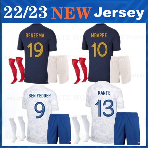 maillots de football 2022 french soccer jersey benzema football shirts mbappe griezmann pogba kante maillot foot kit shirt men kids sets, Black
maillots de football 2022 french soccer jersey benzema football shirts mbappe griezmann pogba kante maillot foot kit shirt men kids sets, Black