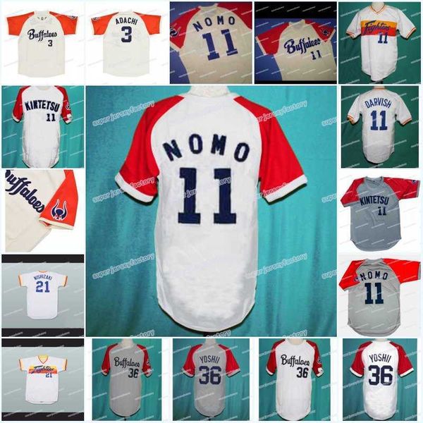 men deluxe edition jersey kintetsu buffaloes 11 nomo 36 masato yoshii 3 adachi 11 yu darvish 21 nishizaki 75 satoh baseball jerseys, Black
men deluxe edition jersey kintetsu buffaloes 11 nomo 36 masato yoshii 3 adachi 11 yu darvish 21 nishizaki 75 satoh baseball jerseys, Black