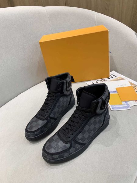 2022 casual shoes iconic damier graphite canvas outdoors luxurious sneakers printed leather hook and loop sneakers, Black
2022 casual shoes iconic damier graphite canvas outdoors luxurious sneakers printed leather hook and loop sneakers, Black
