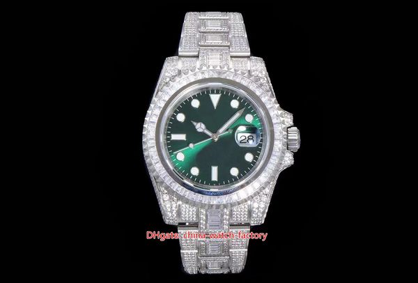 2 color super quality mens watch 40mm 116610 green full diamond gem beze bracelet luminova watches cal.3135 movement mechanical automatic me, Slivery;brown
2 color super quality mens watch 40mm 116610 green full diamond gem beze bracelet luminova watches cal.3135 movement mechanical automatic me, Slivery;brown