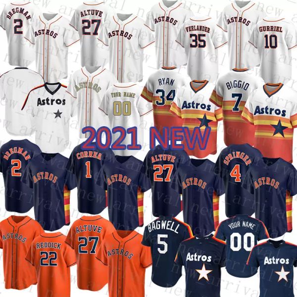 college wear houston custom astros 27 jose altuve baseball jersey 2 alex bregman 4 george springer 35 justin verlander 6 jake marisnick 45 g, Black
college wear houston custom astros 27 jose altuve baseball jersey 2 alex bregman 4 george springer 35 justin verlander 6 jake marisnick 45 g, Black