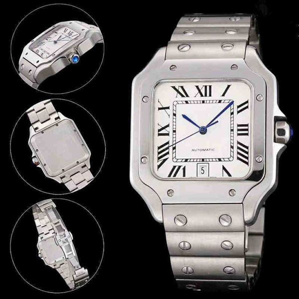 men fashion watch classic square design stainless steel mens watches automatic movement glide sweep move wristwatches clock, Slivery;brown
men fashion watch classic square design stainless steel mens watches automatic movement glide sweep move wristwatches clock, Slivery;brown