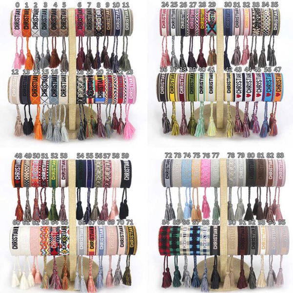 fashion luxury women's bracelets brand d designer bangle jewelry female embroidery woven bracelet bohemian creative tassel men's g, Golden;silver
fashion luxury women's bracelets brand d designer bangle jewelry female embroidery woven bracelet bohemian creative tassel men's g, Golden;silver