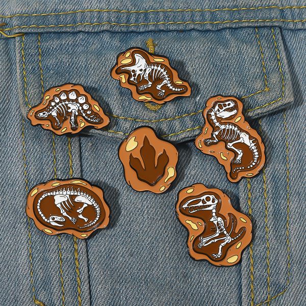 animal dinosaur enamel brooch pins creative cartoon alloy paint badge buckles women female skeleton lapel pin jewelry gift, Gray
animal dinosaur enamel brooch pins creative cartoon alloy paint badge buckles women female skeleton lapel pin jewelry gift, Gray