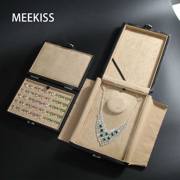 jewelry boxes new rectangle loose diamond high-end suede chain exhibition necklace pendant leather storage l221021, Black;white
jewelry boxes new rectangle loose diamond high-end suede chain exhibition necklace pendant leather storage l221021, Black;white