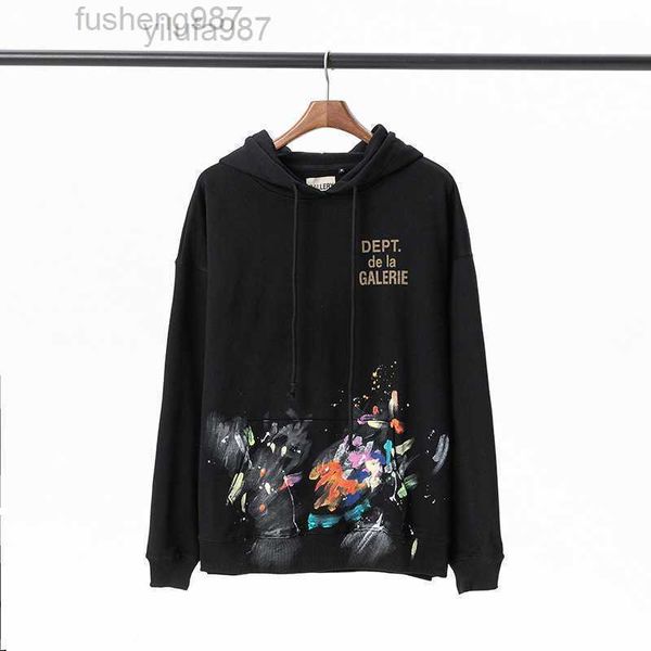 men's hoodies sweatshirts fashion mens designer version hand-painted graffiti splash ink old letters printed terry hood, Black
men's hoodies sweatshirts fashion mens designer version hand-painted graffiti splash ink old letters printed terry hood, Black