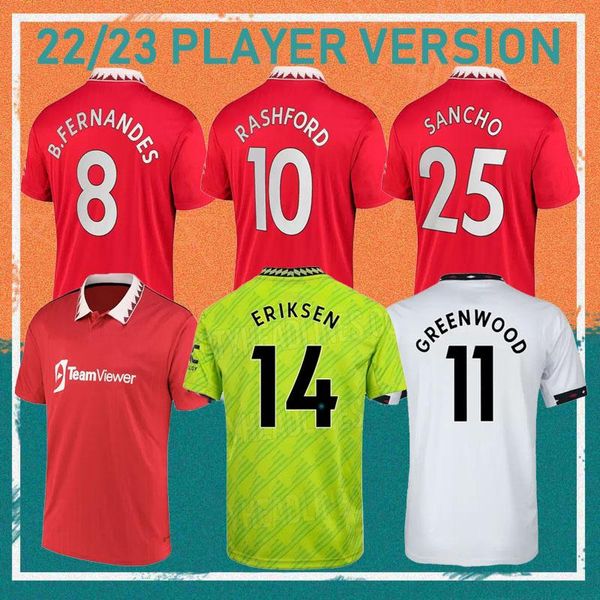 22 23 mans utds player version soccer jersey 2022 united rashford b.fernandes sancho greenwood shirt shaw fred maguire r.varane manchesters, Black;yellow
22 23 mans utds player version soccer jersey 2022 united rashford b.fernandes sancho greenwood shirt shaw fred maguire r.varane manchesters, Black;yellow