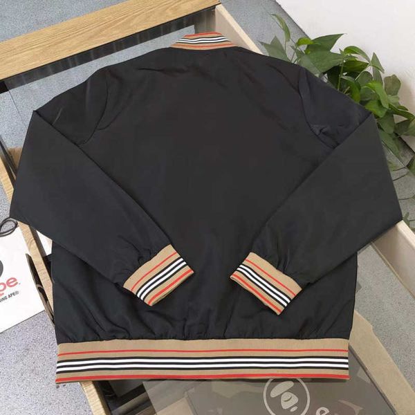bb mens baseball jacket bur designer jackets tb embroidered zippered cardigan coat nylon waterproof trench coats men windbreaker, Black;brown
bb mens baseball jacket bur designer jackets tb embroidered zippered cardigan coat nylon waterproof trench coats men windbreaker, Black;brown