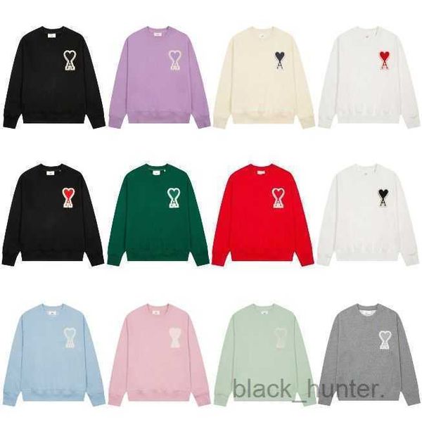 men's hoodies amis designer sweatshirts autumn winter new big love embroidered peach heart round neck sweater loose long sleeve men wom, Black
men's hoodies amis designer sweatshirts autumn winter new big love embroidered peach heart round neck sweater loose long sleeve men wom, Black
