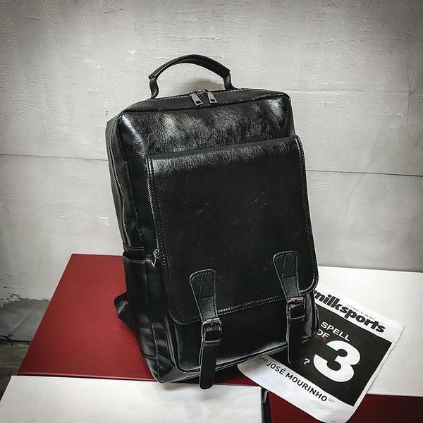 backpack men's large leather antitheft travel lapbags men black bagpack boy big capacity school male business shoulder bagbackpack 2208
backpack men's large leather antitheft travel lapbags men black bagpack boy big capacity school male business shoulder bagbackpack 2208