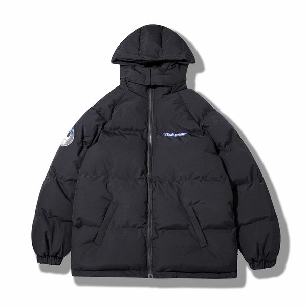 2022 winter american down parkas men hip hop reversible jacket parka astronaut cotton coat men's and women's thickened bread coat, Black
2022 winter american down parkas men hip hop reversible jacket parka astronaut cotton coat men's and women's thickened bread coat, Black