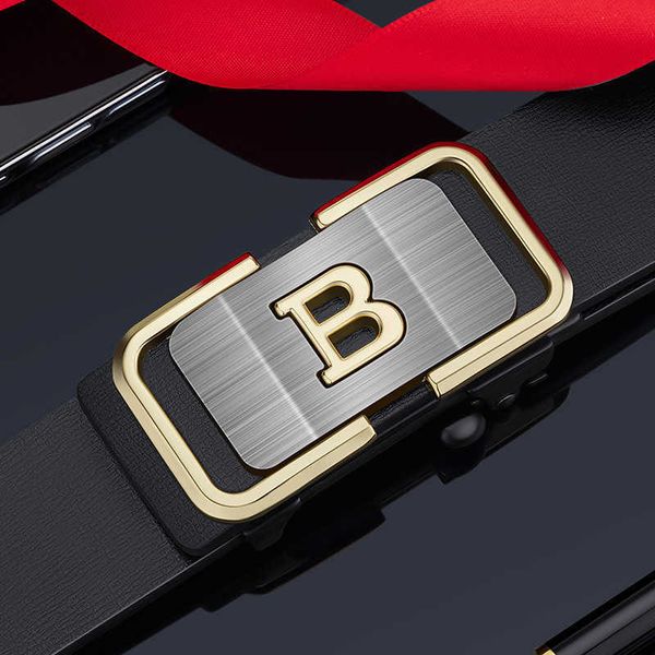 new men's letter b toothless automatic buckle belt designer business leisure belt middle aged and youth jeans belt, Black;brown
new men's letter b toothless automatic buckle belt designer business leisure belt middle aged and youth jeans belt, Black;brown