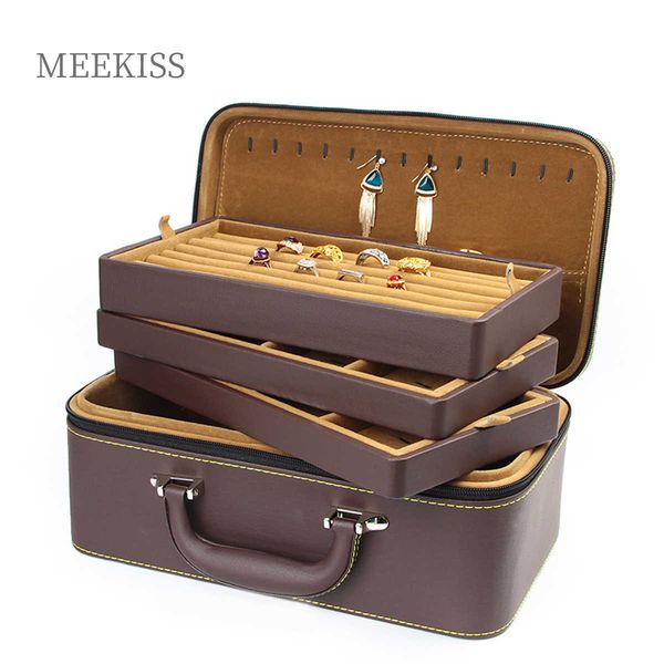 jewelry boxes new high-grade leather multifunctional portable ring necklace storage display large capacity l221021, Black;white
jewelry boxes new high-grade leather multifunctional portable ring necklace storage display large capacity l221021, Black;white