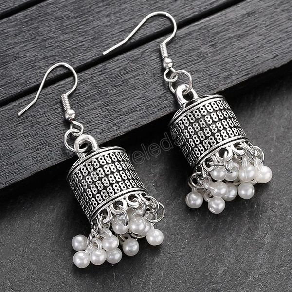 vintage ethnic jhumka dangle earrings women's silver color bells indian jewelry earrings pendientes piercing
vintage ethnic jhumka dangle earrings women's silver color bells indian jewelry earrings pendientes piercing