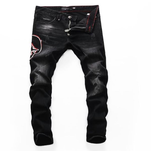 2021 the latest fashion jeans and men's pants stylist tight holes slim boutique craft no 28-40#227307k, Blue
2021 the latest fashion jeans and men's pants stylist tight holes slim boutique craft no 28-40#227307k, Blue