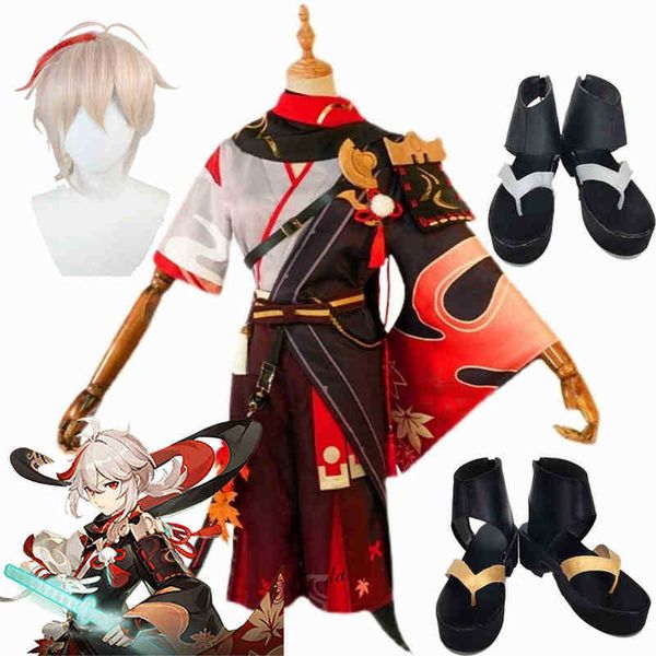 anime costumes game genshin impact kaedehara kazuha cosplay cold kazuha kimono women men halloween carnival suit wig shoes j220915, Black
anime costumes game genshin impact kaedehara kazuha cosplay cold kazuha kimono women men halloween carnival suit wig shoes j220915, Black