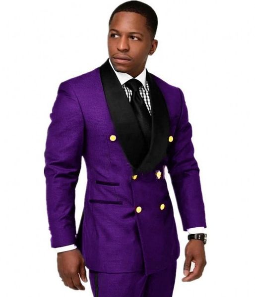 excellent purple groom tuxedos men wedding dress black shawl lapel double-breasted men blazer prom dinner/darty suit, Black;gray
excellent purple groom tuxedos men wedding dress black shawl lapel double-breasted men blazer prom dinner/darty suit, Black;gray