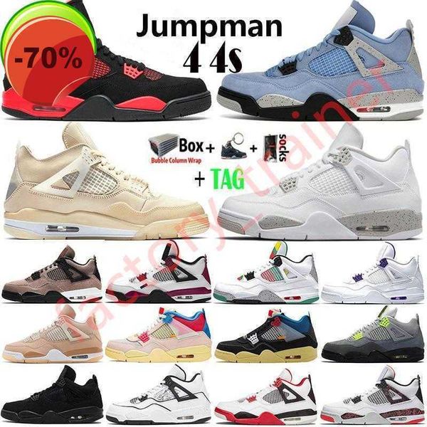 2022 with box jumpman 4 4s mens basketball shoes university blue white oreo taupe haze sail bred fire red neon black cat metallic purple r
2022 with box jumpman 4 4s mens basketball shoes university blue white oreo taupe haze sail bred fire red neon black cat metallic purple r