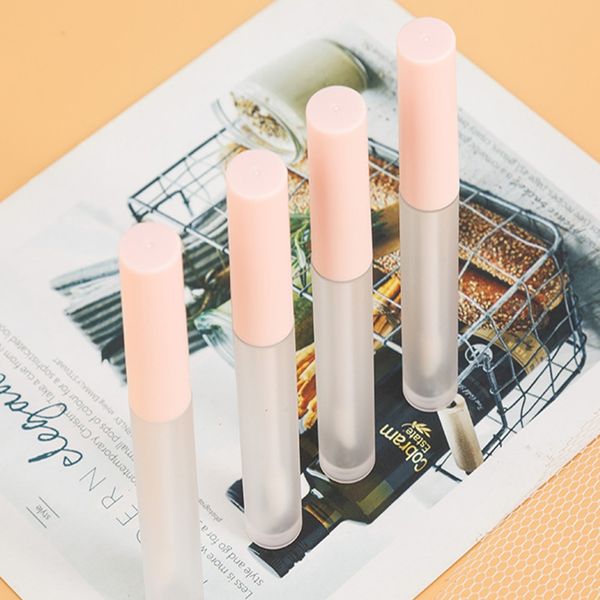 500pcs 3ml empty round lip gloss tube bottle pink frosted plastic lipgloss refillable bottles cosmetic container
500pcs 3ml empty round lip gloss tube bottle pink frosted plastic lipgloss refillable bottles cosmetic container