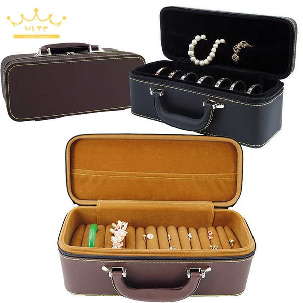 jewelry boxes storage box portable zipper organizer bracelet ring earrings leather velvet case business travel l221021, Black;white
jewelry boxes storage box portable zipper organizer bracelet ring earrings leather velvet case business travel l221021, Black;white
