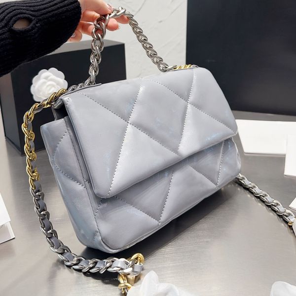 womens classic 19 series totes designer bags oil waxed calfskin quilted plaid gold silver two-tone hardware chain crossbody sacoche french j
womens classic 19 series totes designer bags oil waxed calfskin quilted plaid gold silver two-tone hardware chain crossbody sacoche french j