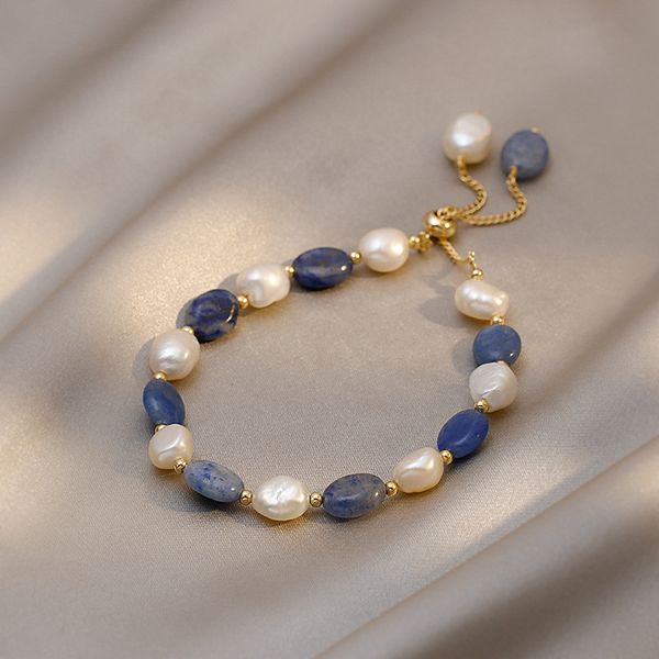 bangle bracelet designed jewerly dumortierite quartzite fresh water pearl crystal bracelet woman, Black
bangle bracelet designed jewerly dumortierite quartzite fresh water pearl crystal bracelet woman, Black