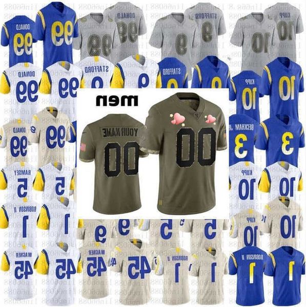 football jersey los angeles''rams''custom 99 aaron donald 5 jalen ramsey 9 matthew stafford 10 cooper kupp 8 matt gay 3, Black;red
football jersey los angeles''rams''custom 99 aaron donald 5 jalen ramsey 9 matthew stafford 10 cooper kupp 8 matt gay 3, Black;red