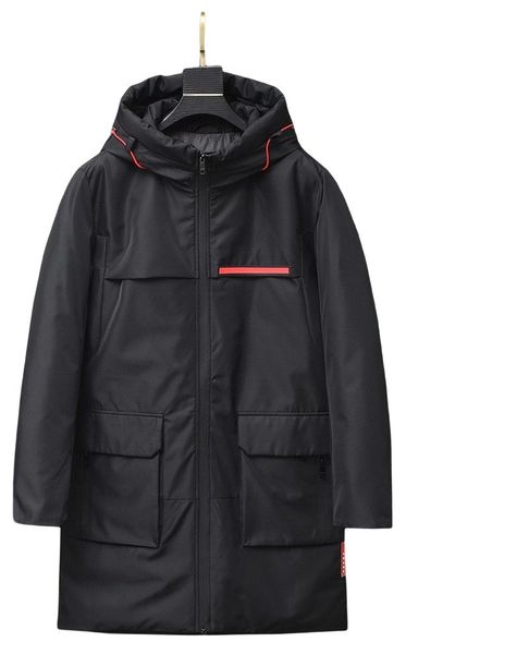 2022 new men's brand down jacket coat autumn winter classic triangle logo overcoat coats fashion long style upscale leisure jackets chr, Black
2022 new men's brand down jacket coat autumn winter classic triangle logo overcoat coats fashion long style upscale leisure jackets chr, Black