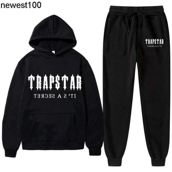 men's designer tracksuits trapstar letter print men's women's color thickened two piece loose hoodie jogging pant set men, Gray
men's designer tracksuits trapstar letter print men's women's color thickened two piece loose hoodie jogging pant set men, Gray