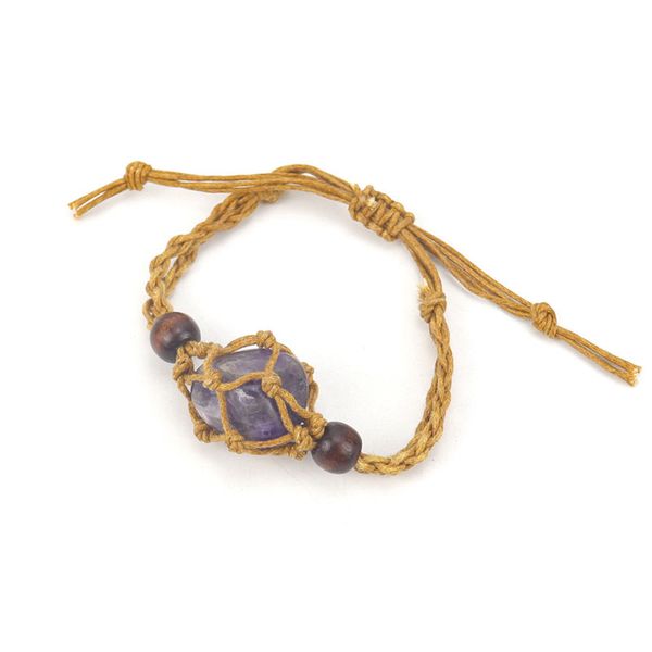 irregular natural crystal stone handmade braided charm bracelets adjustable beaded rope jewelry fashion accessories, Golden;silver
irregular natural crystal stone handmade braided charm bracelets adjustable beaded rope jewelry fashion accessories, Golden;silver