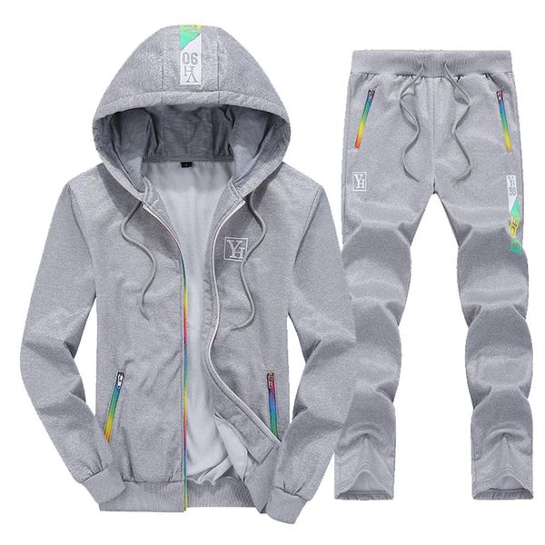 bumpybeast sporting suit mens hoodie zipper cardigan pants suits designer tracksuit two piece set men clothing sets plus asia size289s, Gray
bumpybeast sporting suit mens hoodie zipper cardigan pants suits designer tracksuit two piece set men clothing sets plus asia size289s, Gray